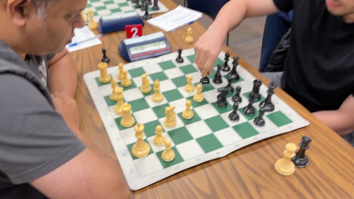 David makes a move on Board 2